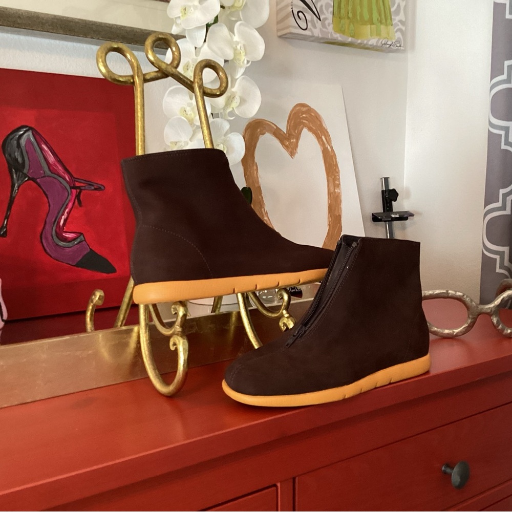Aergo By Aerosoles Skip Over Ankle Bootie